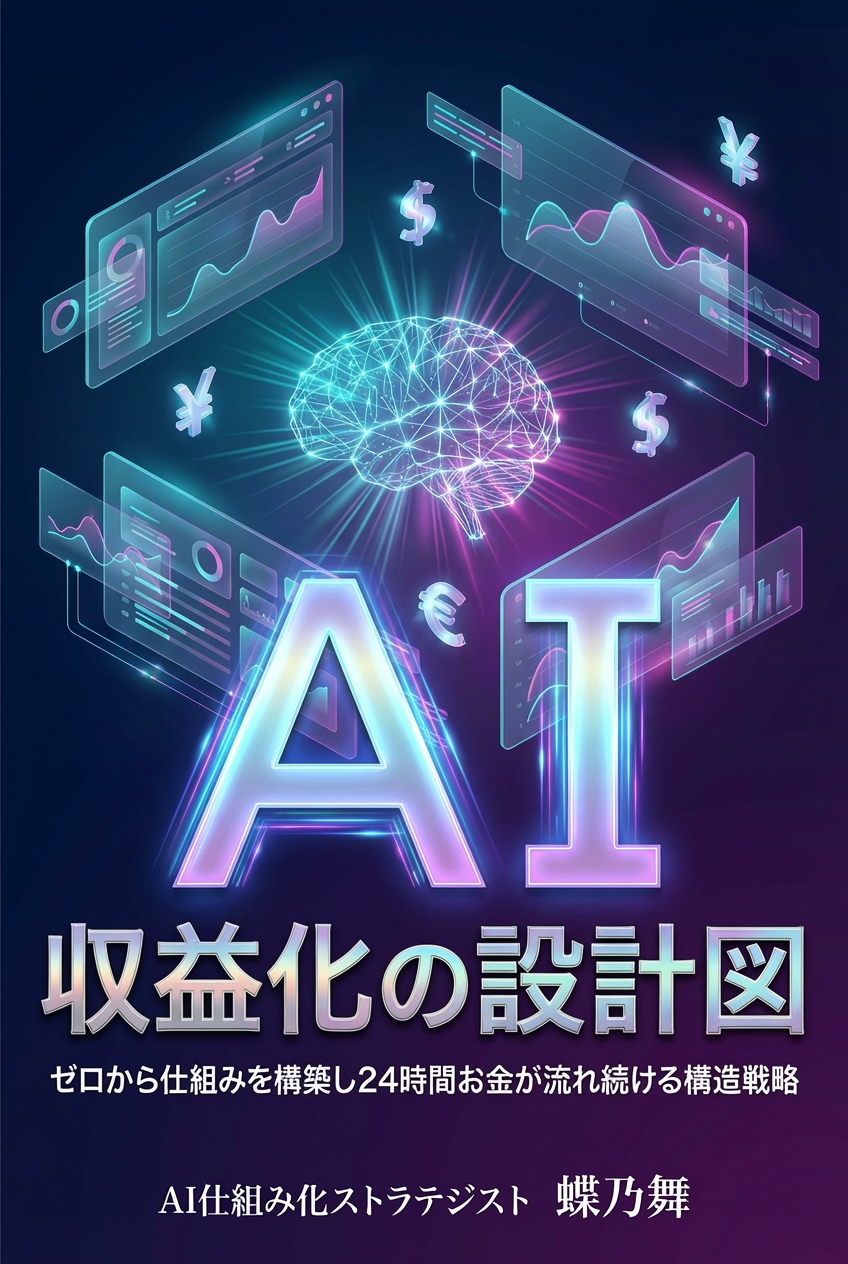 AI収益化の設計図